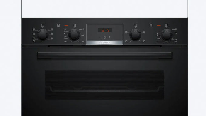 Bosch Built in Multifunction Double Oven Black | Series 4 - Image 2