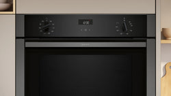 NEFF N50 Slide & Hide Built-In Oven 60x60cm Grey| B3ACE4AG3B