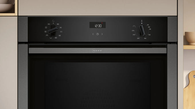 NEFF N50 Slide & Hide Built-In Oven 60x60cm Grey| B3ACE4AG3B - Image 6