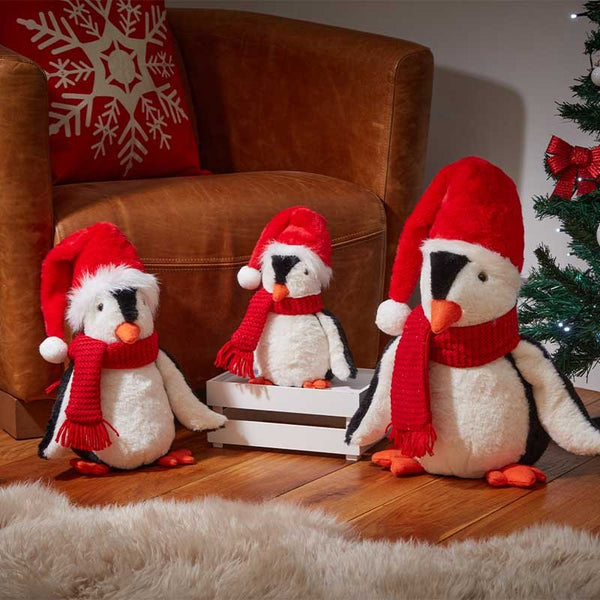 Puppa Penguin Large Plush Christmas Decoration – 30cm