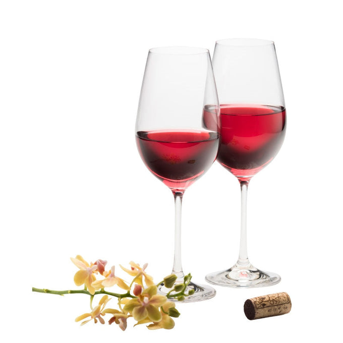 Galway Crystal Elegance Red Wine Glasses Set of 2, 450ml, stemmed with oversized bowl, gift boxed – Keans Claremorris