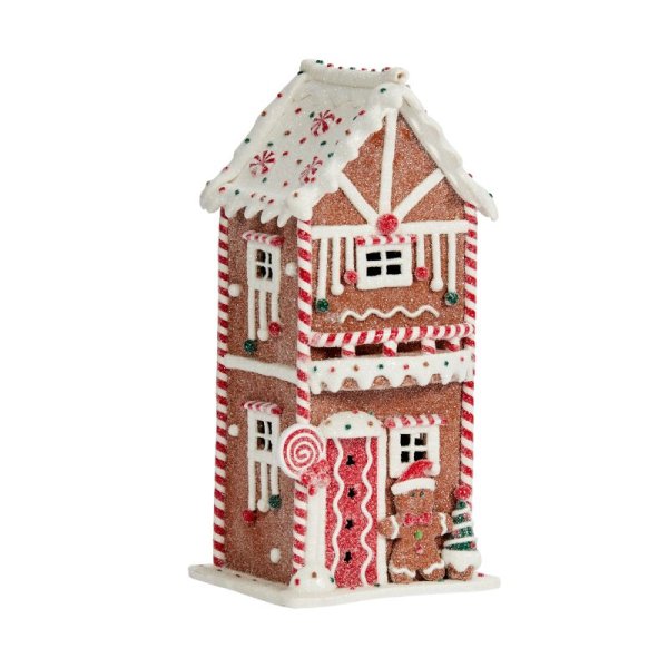 Gingerbread CandyHome Lighted 29cm - Image 1