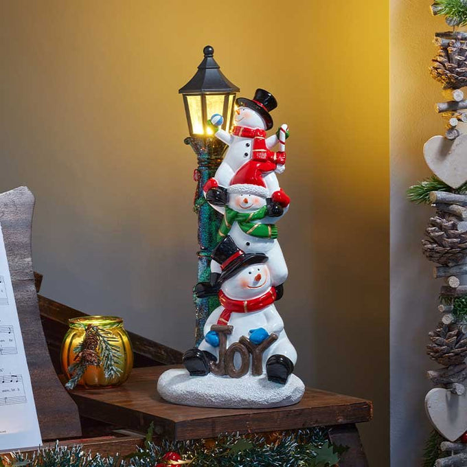 Lamp Light Snowmen LED BO - Image 1