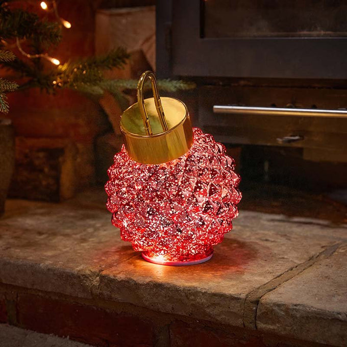 InLit Spinning DecoBauble - Ruby - Image 1