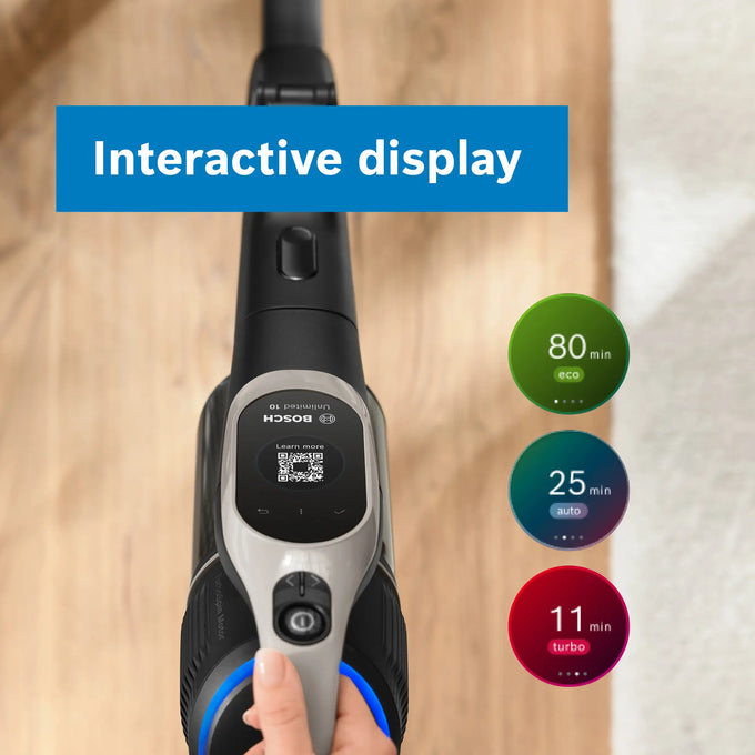 Bosch Unlimited 10 Cordless Vacuum 80 Min Runtime | BBS1041GGB - Image 8
