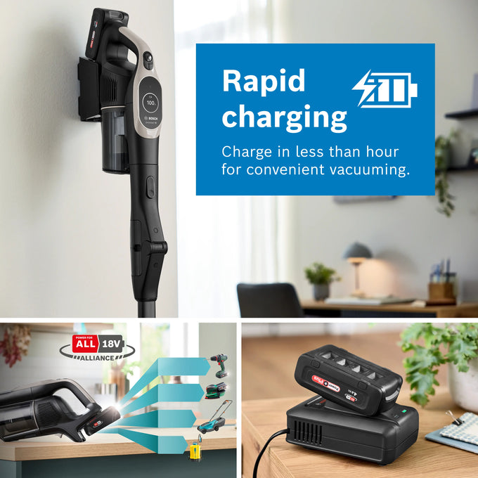 Bosch Unlimited 10 Cordless Vacuum 80 Min Runtime | BBS1041GGB - Image 7