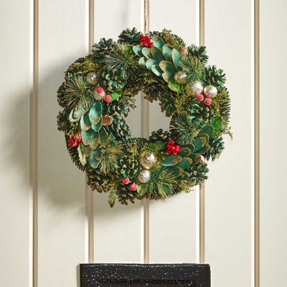 BaublePine Wreath – 36cm - Image 1