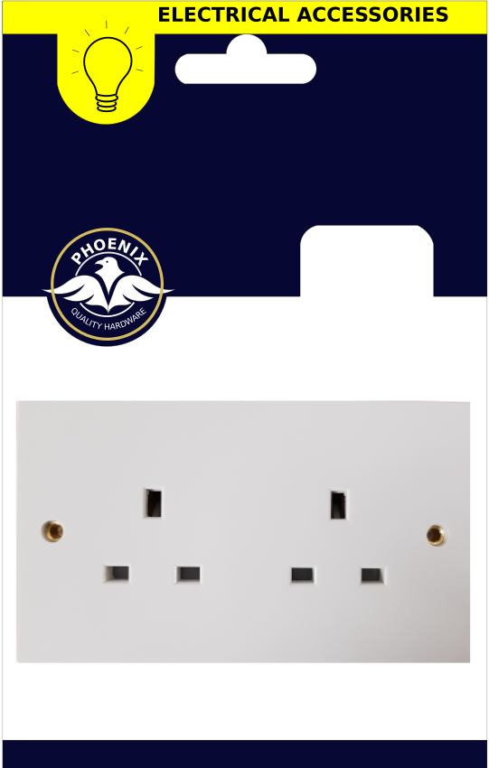 Phoenix 2 Gang 13Amp Socket  Keans Claremorris