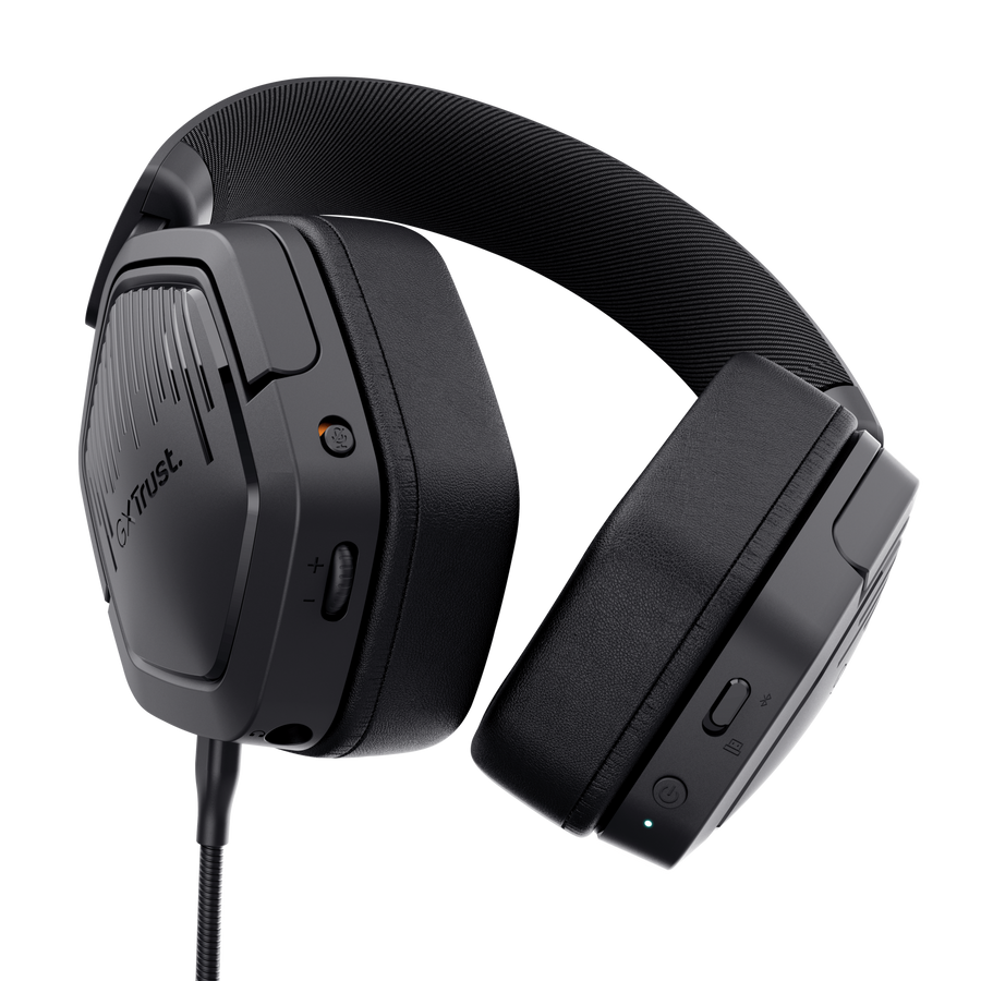 Trust Carus Wireless Headset Black | T25491 - Image 4