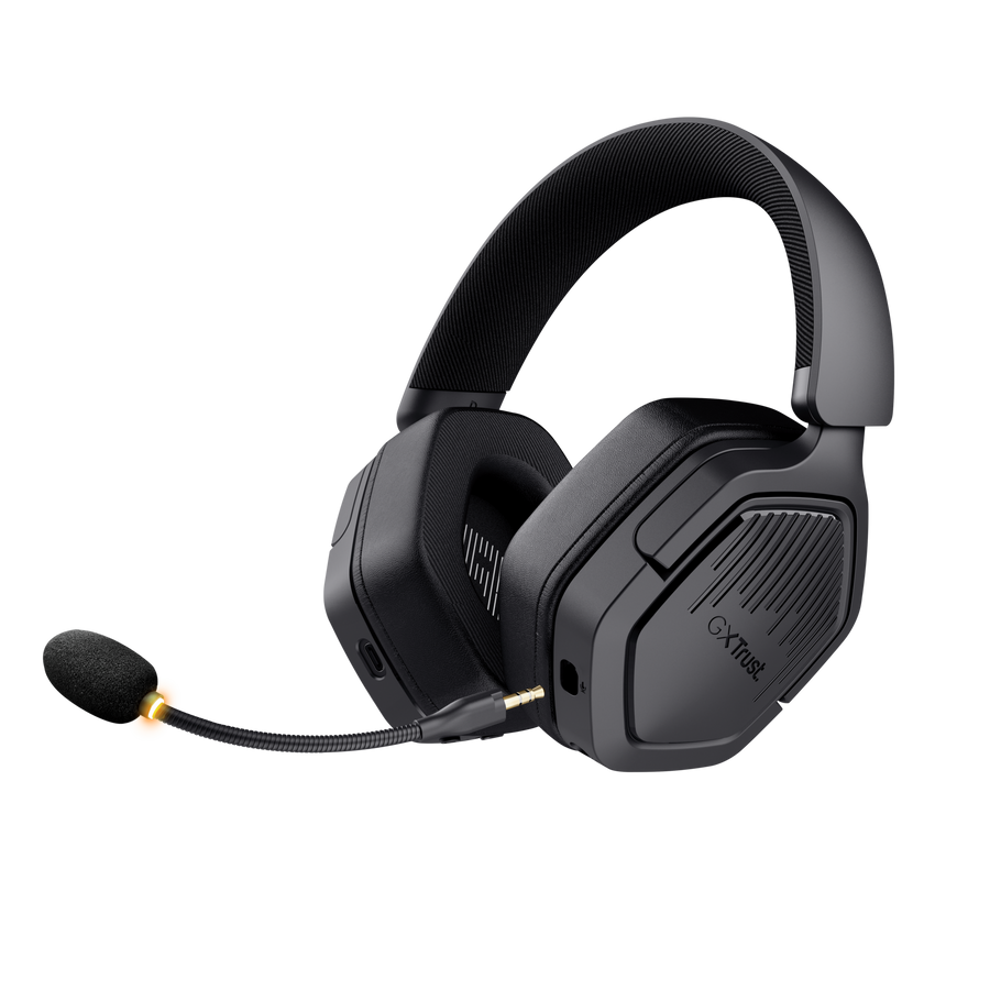 Trust Carus Wireless Headset Black | T25491 - Image 2