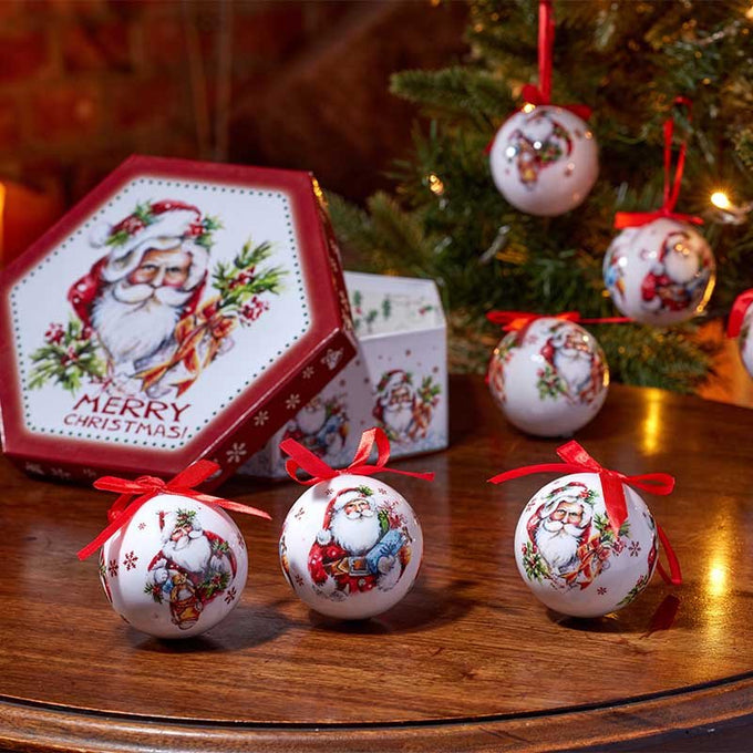 Vintage Baubles - Santa Claus Box 7 - Image 1