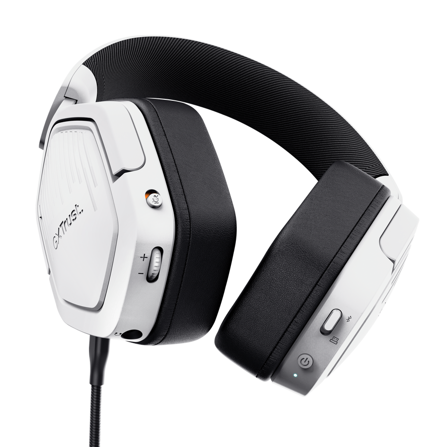 Trust Carus Wireless Headset White | T25534 - Image 4