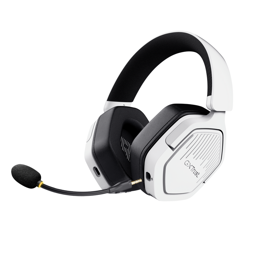 Trust Carus Wireless Headset White | T25534 - Image 2