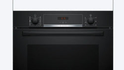 Bosch Built-In Black Oven with Steam Function HQA534BB3B - Keans Claremorris