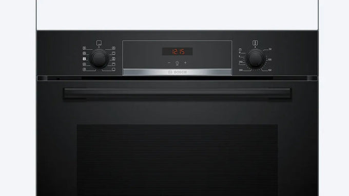Bosch Built-In Black Oven with Steam Function HQA534BB3B - Keans Claremorris