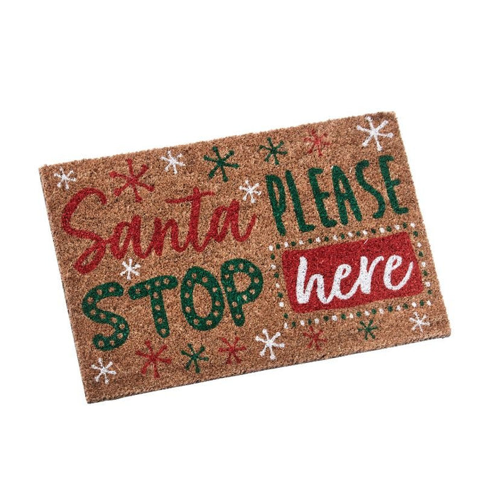 Santa Stop! Decoir Mat 40x60cm - Image 2