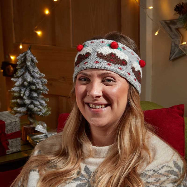 Christmas Pudding Headband