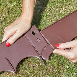 Flexedge Brown 115cm x 15cm edge trim for flooring - durable, easy install | Keans Claremorris