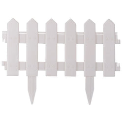 Picket Fence  White  20cm x 1.6m