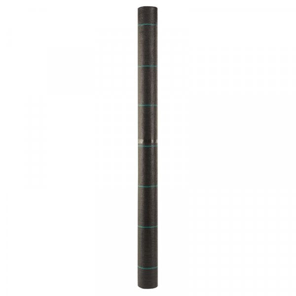 G50 Woven Anti-Weed Fabric 1m x 15m for garden weed control, durable and breathable, available at Keans Claremorris.