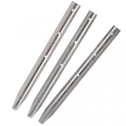 Galvanised Log Roll Stakes 3-Pack durable metal stakes for securing logs, available at Keans Claremorris.
