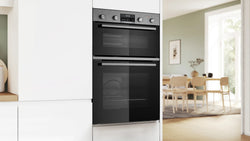 Bosch Series 6 Built-In Pyrolytic Double Oven MBA578BS7B