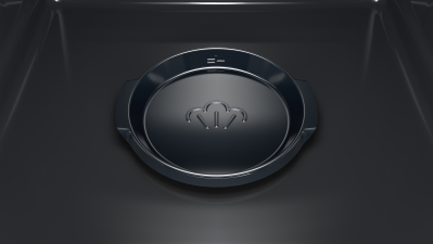 Bosch Series 4 Built-in oven HQA574BB3B with steam function, sleek black design – available at Keans Claremorris.