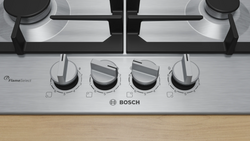 Bosch Series 6 60cm Gas Hob Stainless Steel PCP6A5I90