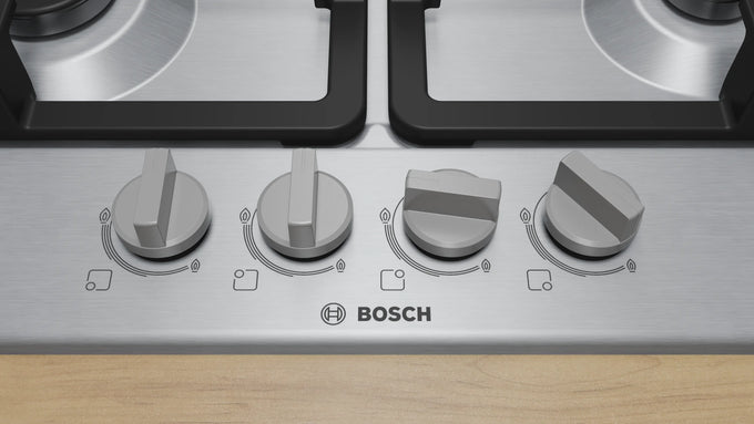Bosch Series 4, Gas Hob, 60 Cm, Stainless Steel | PGP6B5K90 - Image 4