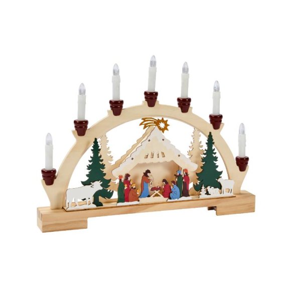 InLit Nativity CandleBridge