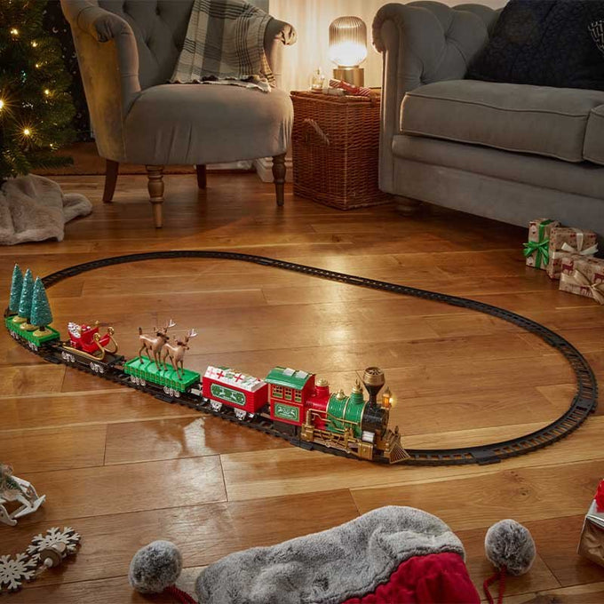 Santa's Comet Train Set - Image 1