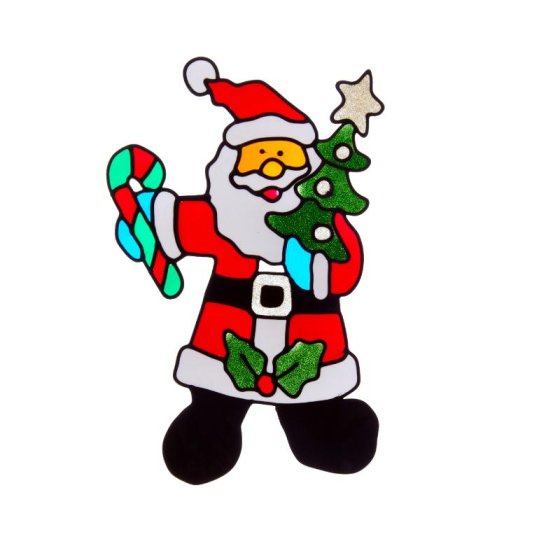 35cm Santa Window Sticker