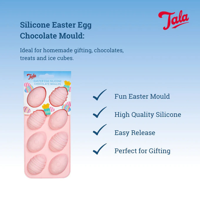 Tala Easter Egg Silicone Chocolate Mould - Pink - Image 2