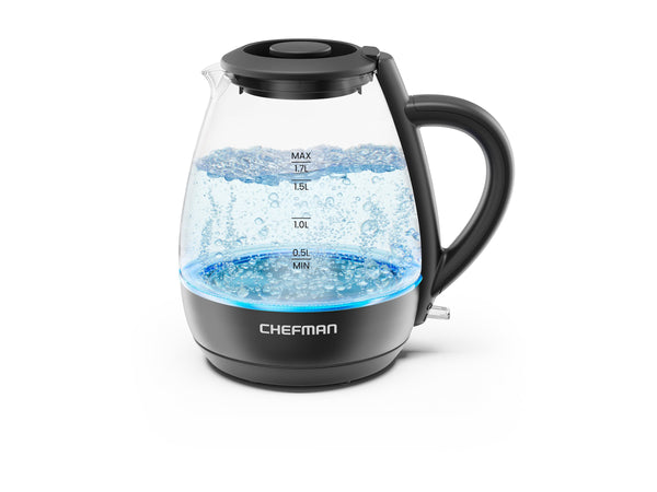 Fast Boil 1.7L Electric Glass Kettle| RJ11-17-GMRL Keans Claremorris1
