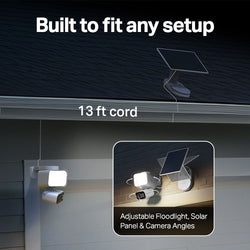 TP-Link Tapo Solar Floodlight Pan/Tilt Cam Kit IP65| TPL-TAPO-C615F-KIT