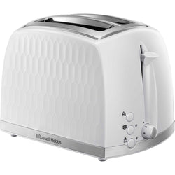 Russell Honeycomb Hobbs Toaster | White