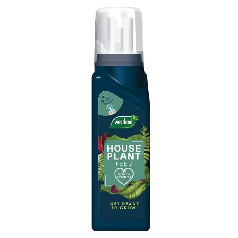 Westlands Houseplant Feed Concentrate 200ml with balanced nutrients and easy-dose cap for healthier, greener indoor plants -