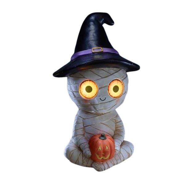 Glow Eye Mummy Witch - Halloween Decoration - Image 2