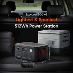 Jackery Explorer 500 V2 Portable Power Station| 263-21-0001-000276