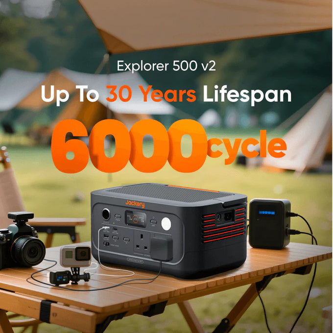 Jackery Explorer 500 V2 Portable Power Station| 263-21-0001-000276 - Image 8