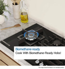 Bosch Series 4, Gas Hob, 60 Cm, Stainless Steel | PGP6B5K90