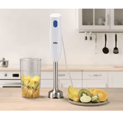 Braun 450W MultiQuick 2 Hand Blender, powerful and versatile, available at Keans Claremorris.