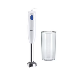 Braun 450W MultiQuick 1 Hand Blender with EasyTwist, stainless steel shaft, 600ml beaker, lightweight - Keans Claremorris