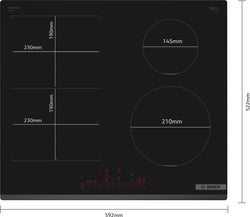 Bosch Series 6 60cm Frameless Induction Hob PIX631HC1E