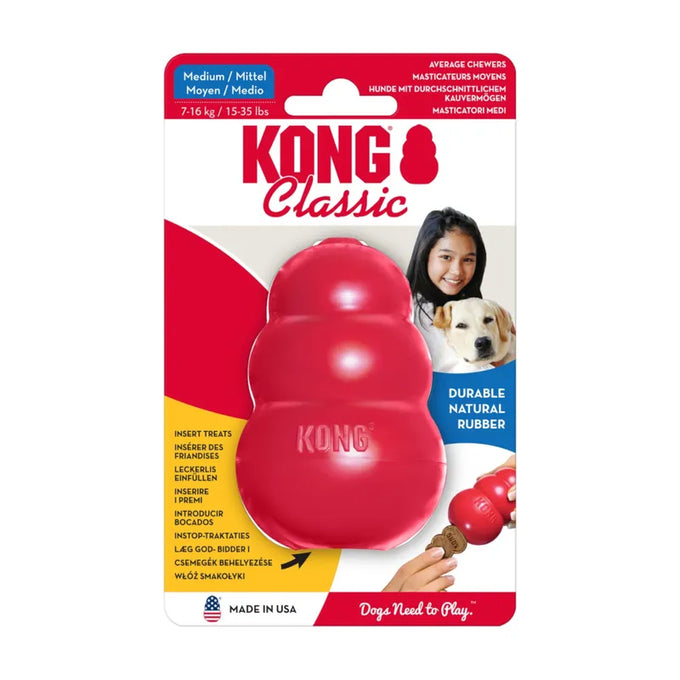 KONG Classic Red Dog Toy – Sizes S to XXL - Image 3