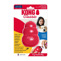 KONG Classic Red Dog Toy – Sizes S to XXL