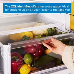 Bosch Series 2 Built-In Fridge Freezer 177.2cm – Sliding Hinge | KIV87NSE0G