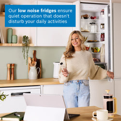 Bosch Series 2 Built-In Fridge Freezer 177.2cm – Sliding Hinge | KIV87NSE0G
