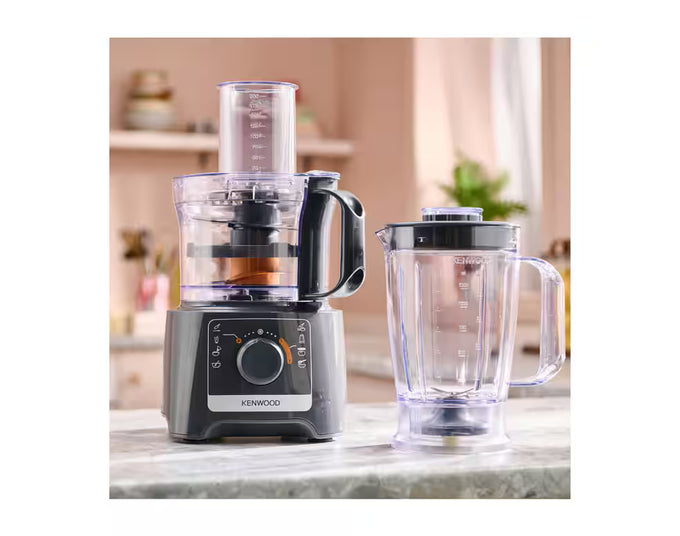 Kenwood MultiPro Compact FDP31.170GY Food Processor & Blender – Slate Grey - Image 6