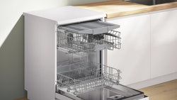 Bosch Series 2, Free-Standing Dishwasher, 60cm White 3 Drawer | SMS2HVW06G